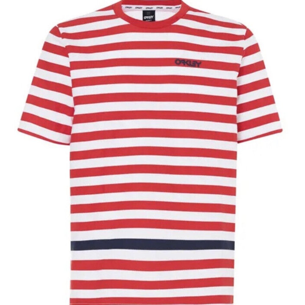 Oakley Classic Stripe SS Shirt XL Men’s b12